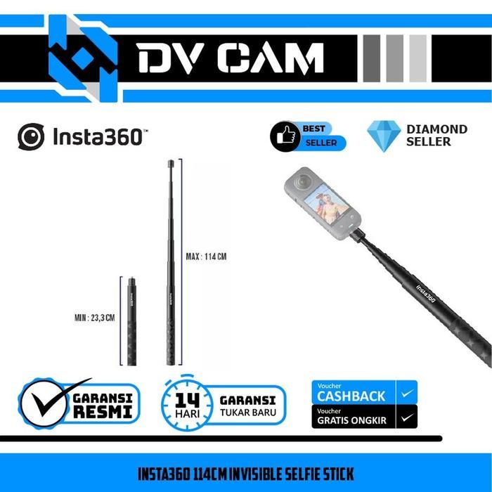 Insta360 Selfie Stick Invisible Selfie Stick For Insta 360 Terbaru 