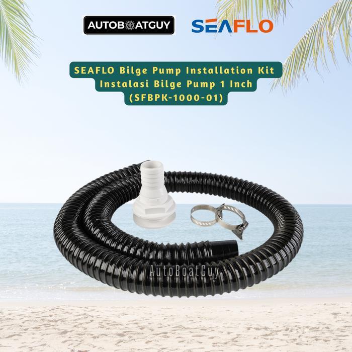 :::::::] SEAFLO Bilge Pump Installation Kit Instalasi Bilge Pump 1 Inch (SFBPK-1000-01)