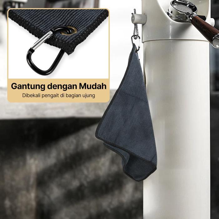 SALE MHW-3BOMBER KAIN LAP TEBAL MEJA MESIN KOPI MICROFIBER UKURAN 30X30CM READY