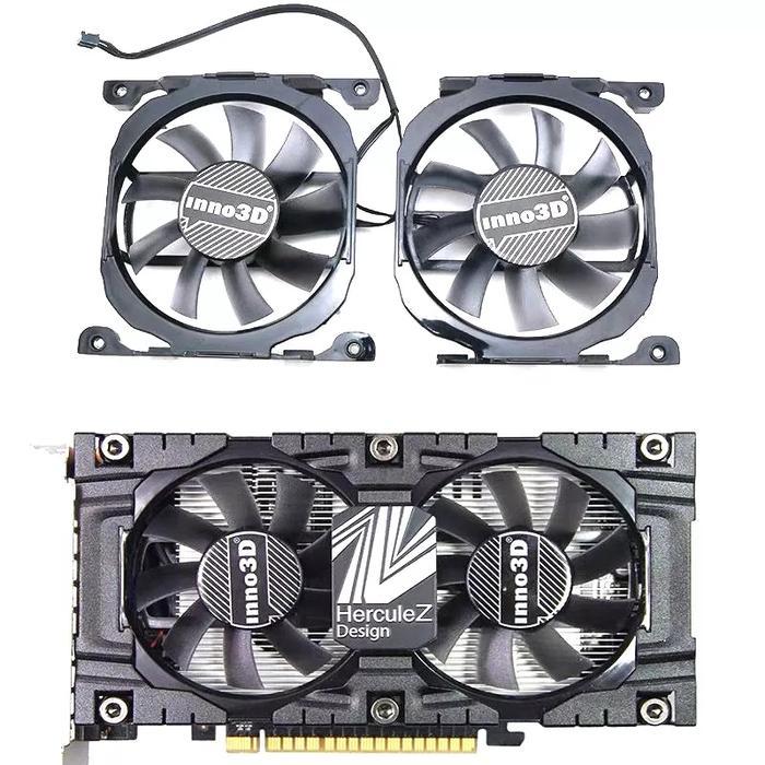 Ada Stok Fan vga inno3d 75mm 4pin GTX 650ti 660ti 670 GTX 750Ti 760