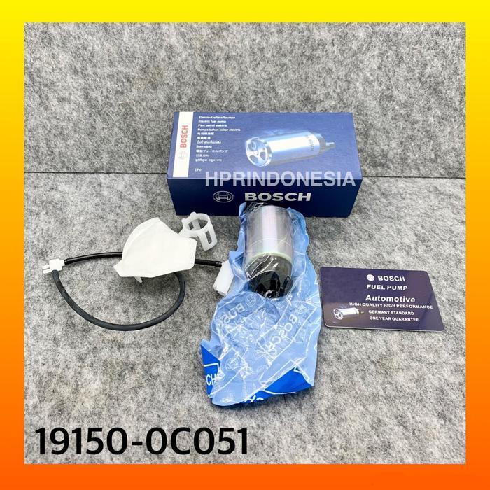 Fuel Pump Pompa Bensin Bosch Toyota Innova - Fortuner - Hilux 2005 2006 2007 2008 2009 2010 2011