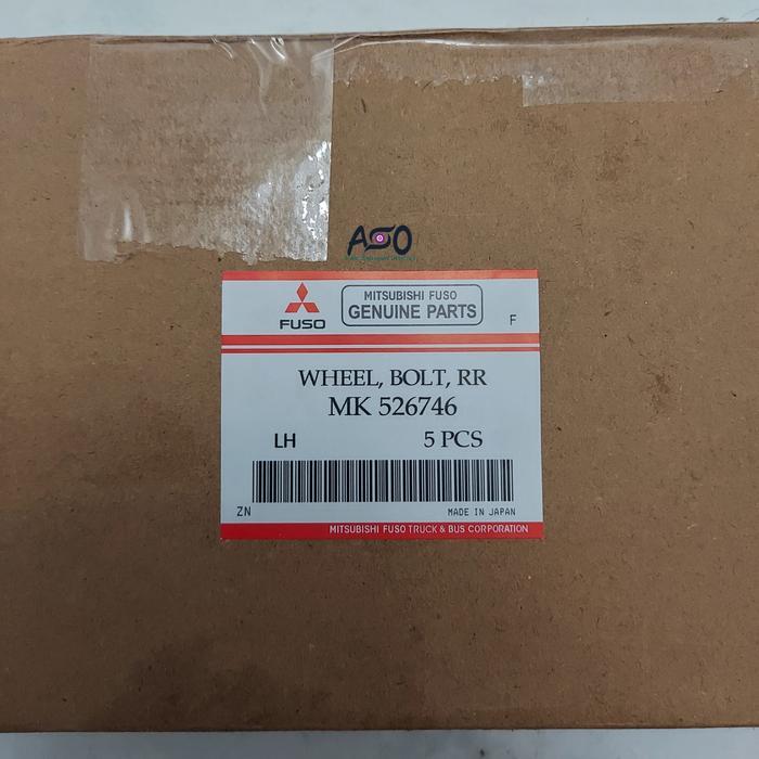 Baut Roda Fuso Canter Ps136 Ps 136 Hdx Hdl Belakang Kiri -- Vat28
