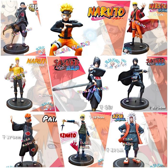 FIGURE NARUTO PAIN SASORI JIRAIYA OBITO DEIDARA MADARA SASUKE ITACHI