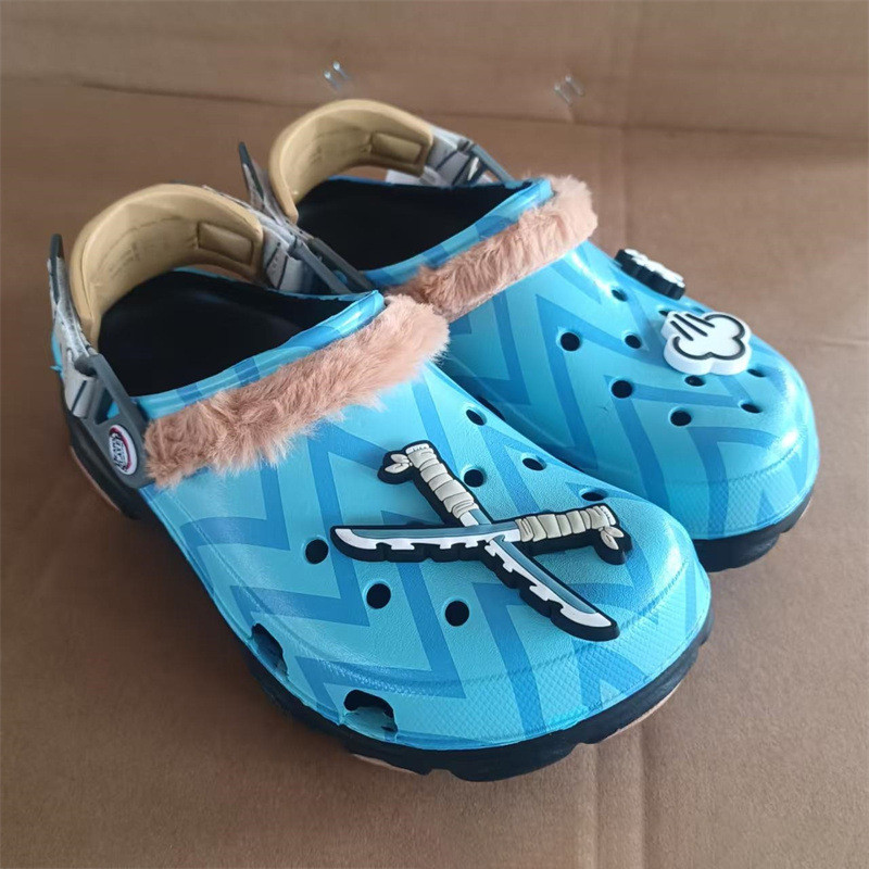 Summer Men NonSlip Home Shoes Slipper artoon ave Shoes Anime Demon Slayer Slippers Outdoor Travel