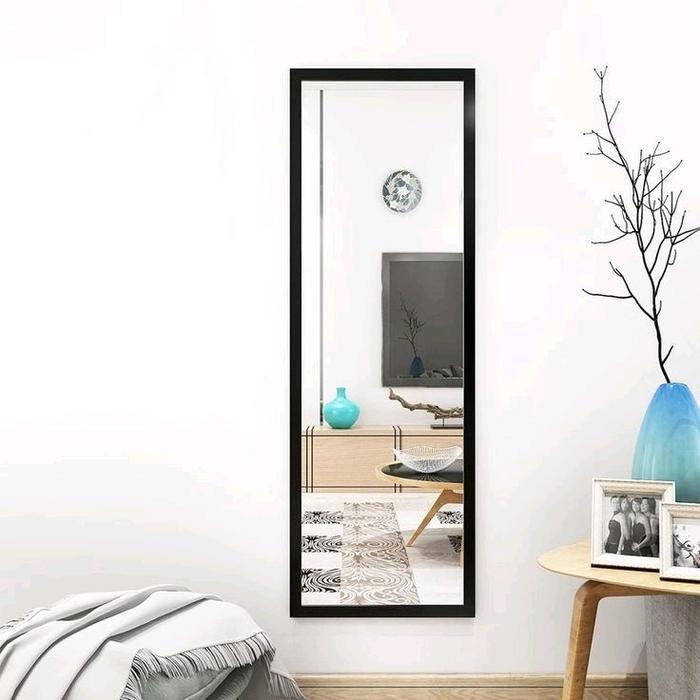Cermin Full Body Minimalis ( Gratis Packingkayu ) Kaca Cermin Tempel Dinding Kaca Cermin Fullbody 90