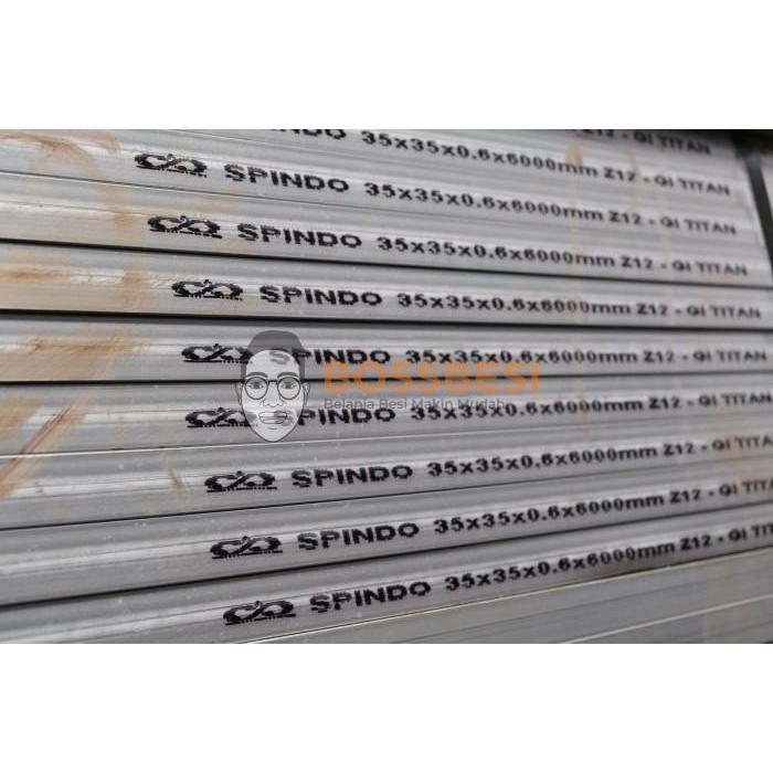 Grubyshop- Pipa Kotak Galvanis Spindo 50/100