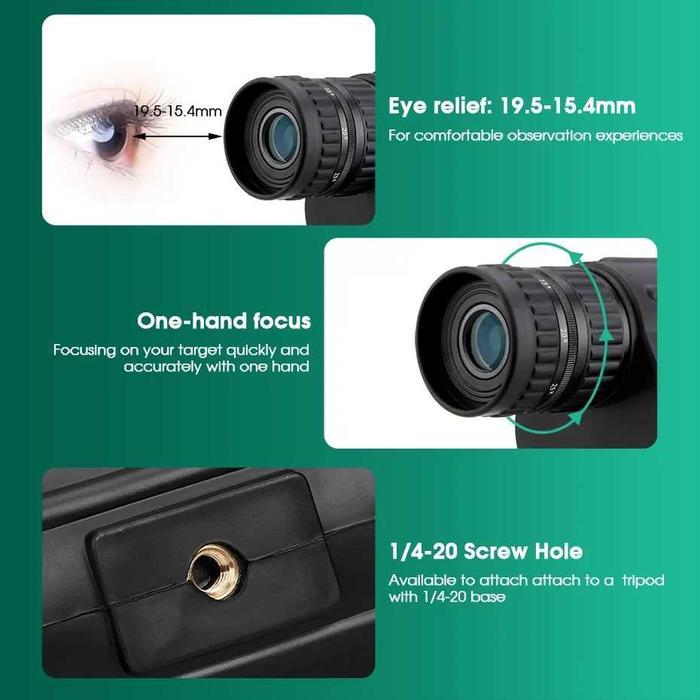 Svbony Teropong Monocular Telescope Multi Coated Waterproof - Sv49