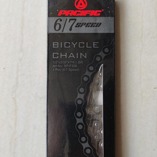 Shimano - Rantai Operan 6/7 Speed Sepeda Mtb Lipat Minio Federal