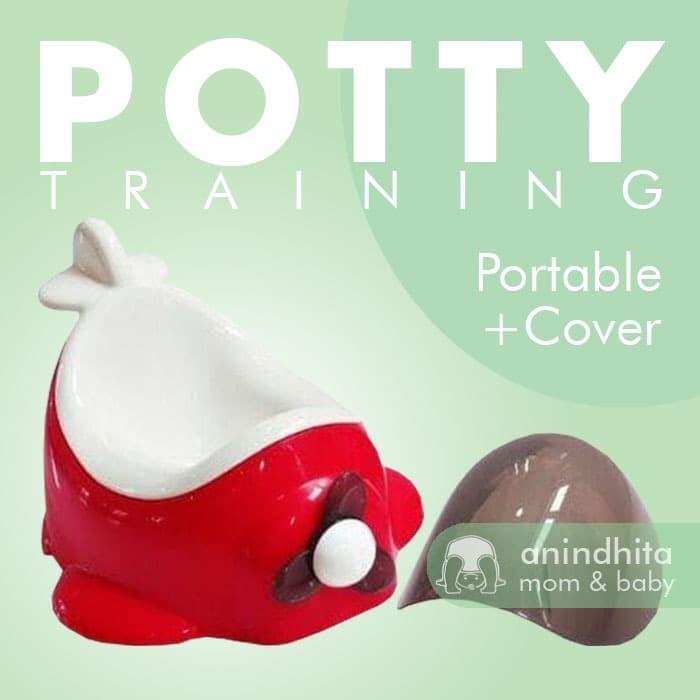 QC Baby Training Potty Plane Pispot Bayi Tempat Pipis Pup Bayi