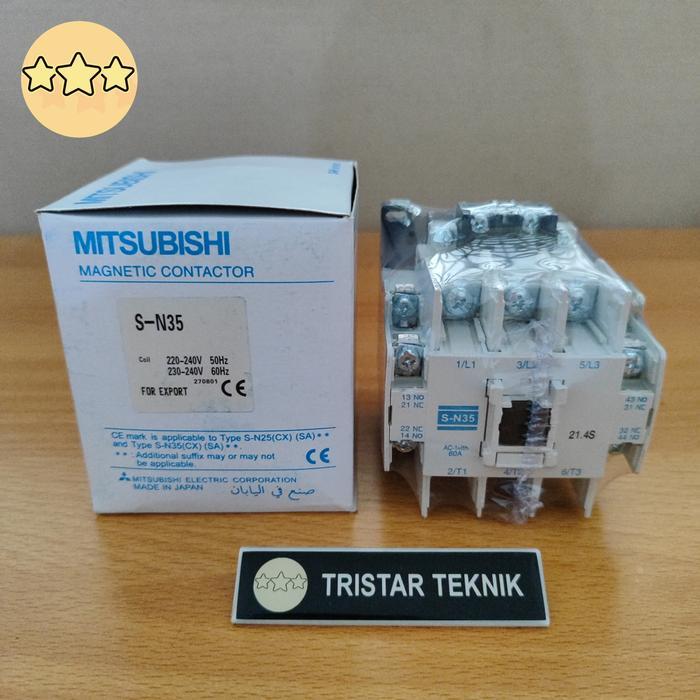 Mitsubishi Contactor Sn 35 Kontaktor S-N35 Sn35 Sn-35