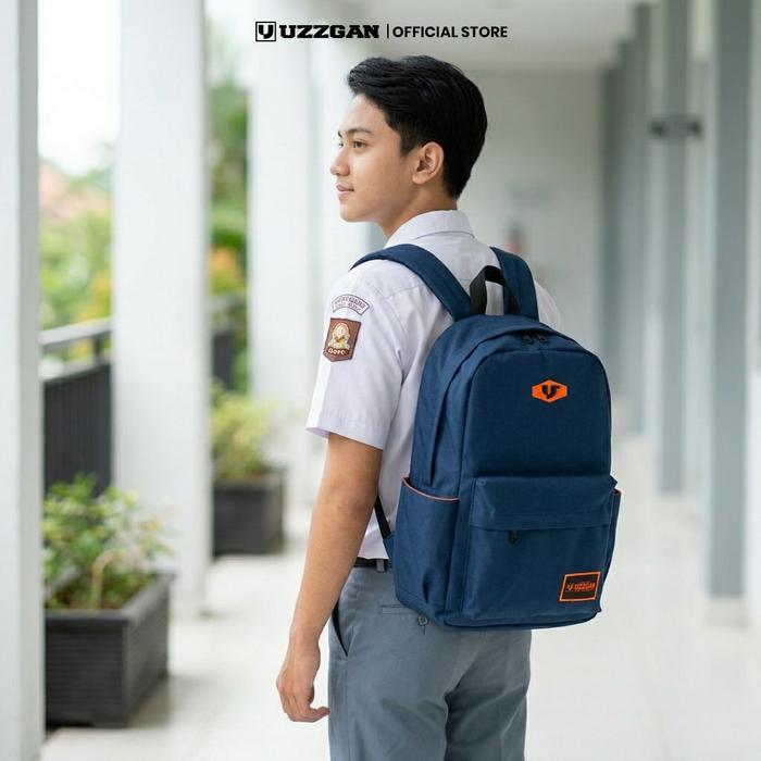Uzzgan - Tas Ransel RIFLE CODURA Bacpack Pria Wanita Original Premium Quality Tas Laptop Multifungsi