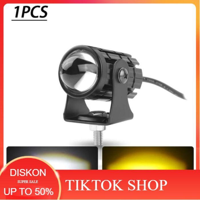 Lamputembak Led D2 Lampu D2 Laser 2 Warna Waterproof Alumunium 1 Pcs Terlaris