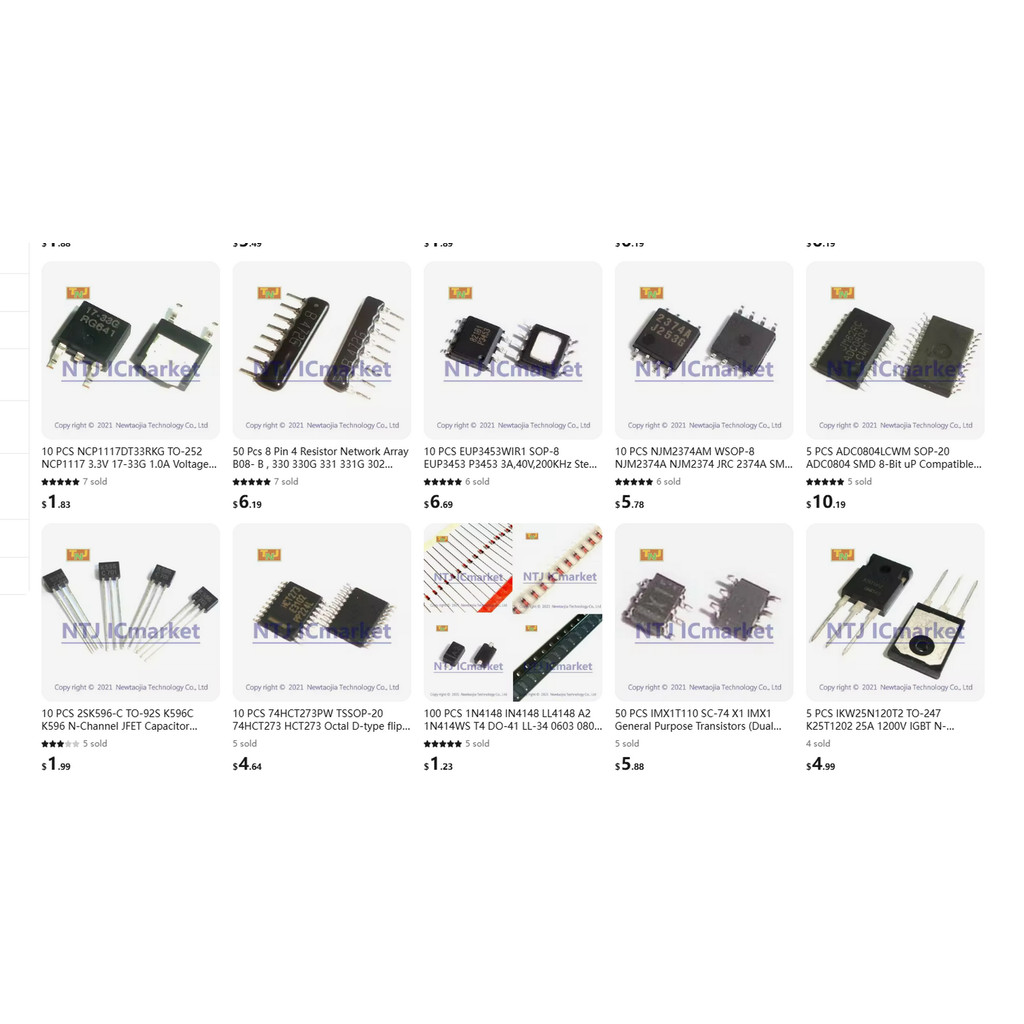 50 PCS CD4049UBM SOP16 CD4049 CD4049BM CMOS Hex Inverting BufferConverter 16SOIC Chip IC