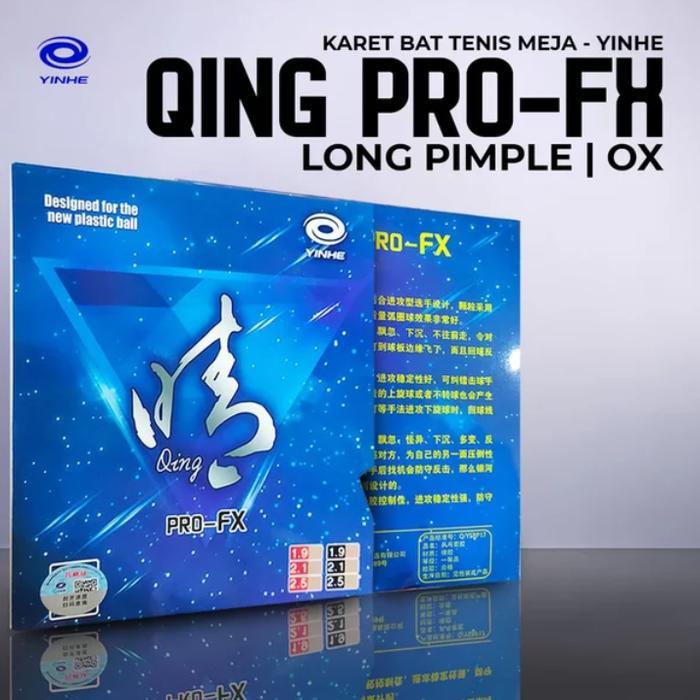 Karet Yinhe Qing Pro FX OX Bintik Panjang