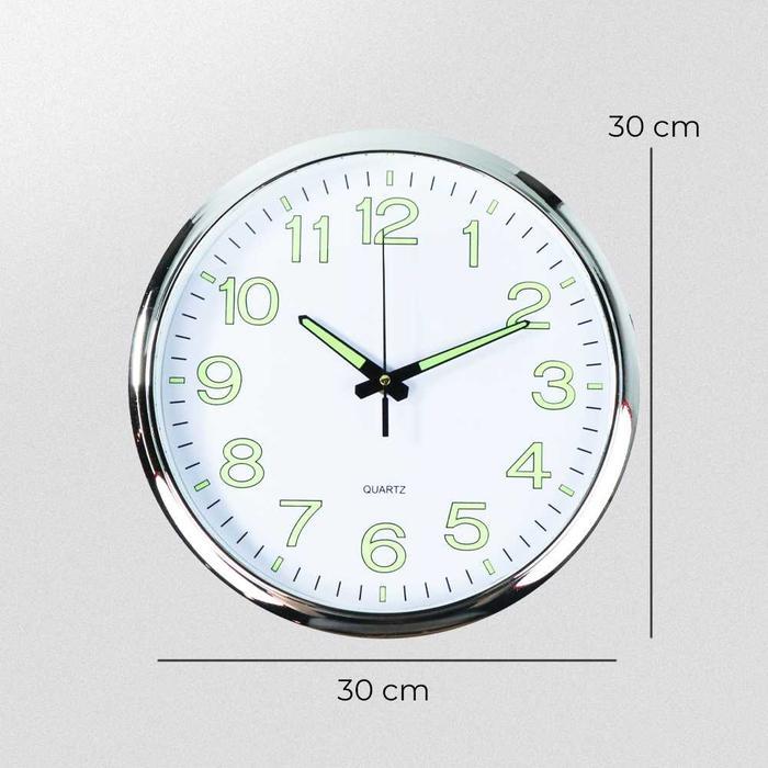 Jam Dinding Quartz Luminous MM61WC