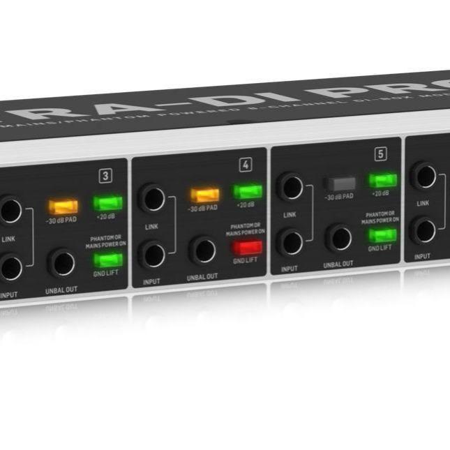 READY BEHRINGER DI800V2 / ULTRA DI PRO DI800 V2 DIRECT BOX ACTIVE ORINAL