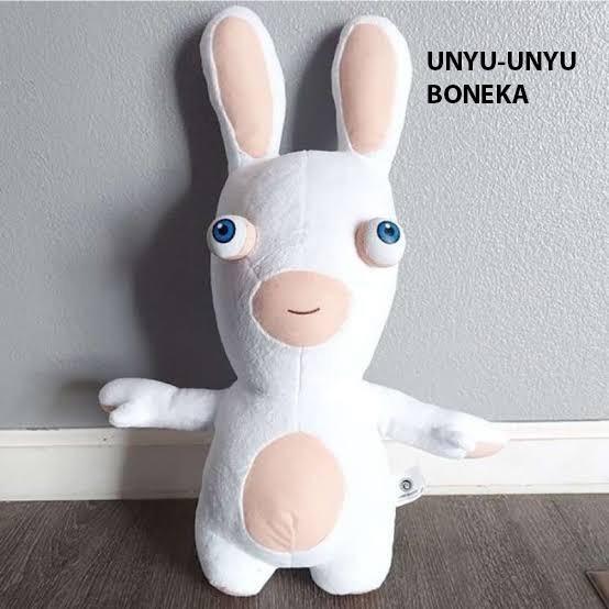 Boneka Rabbids Invasion Boneka Rabbit Kelinci Film Kado Animal Custom Maskot #Gratisongkir