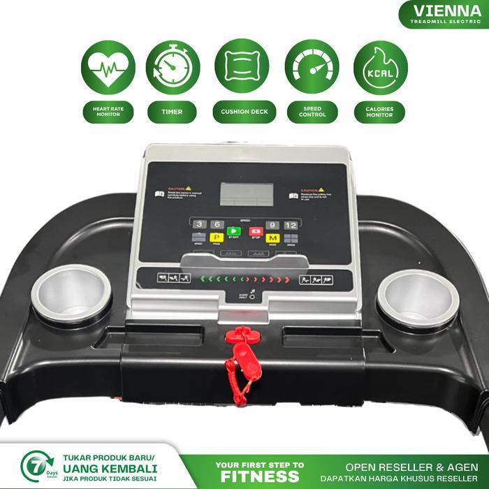 Alat Fitness Treadmill Elektrik Murah Vienna Vosgo Fitness