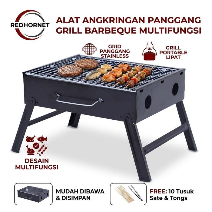 Alat Angkringan Panggang Grill Barbeque Multifungsi