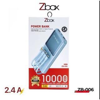Power Bank ZBOX ZB001 ZB002 ZB003 ZB004 ZB005 ZB006 ZB007 ZB008 ZB009 ZB010 5000 10000 20000 MAH 3