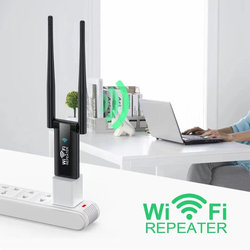 USB 2.4G 300Mbps Wireless WiFi Repeater Extender Router WiFi Signal Amplifier Booster WiFi Repeater