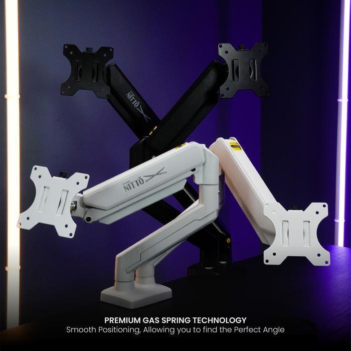 Sades Ryunix Monitor Arm Itto & Monitor Arm Dual Nitto