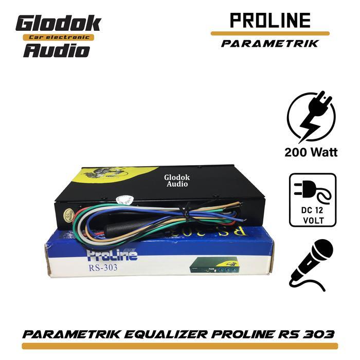 Equalizer / Booster Proline Rs 303 Power Amplifier Mini Stereo Karauke #Gratisongkir