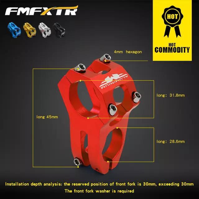 Timeshoop- Stem Sepeda Os 31.8 Fmfxtr