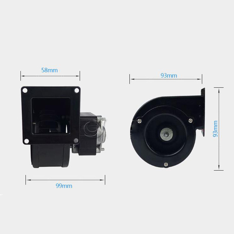 220V 13W 2850RPM CENTRIFUGAL BLOWER FAN BOILER FAN SIROCCO FAN FIREPLACE GASIFIER BLOWER