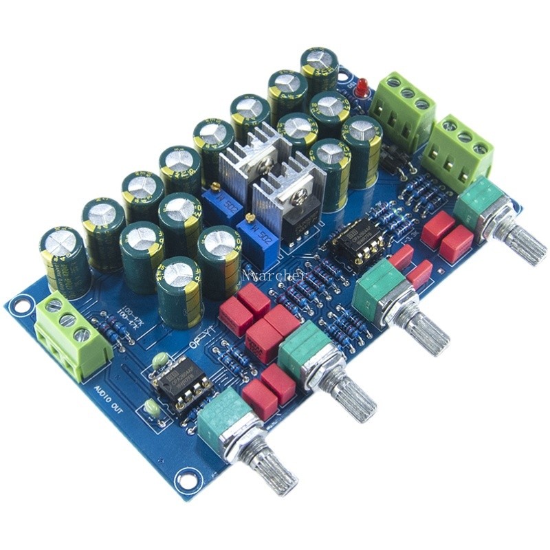 Nvher HIFI Preamp Tone Board OPA2604AP op amp Preamplifier Finished board