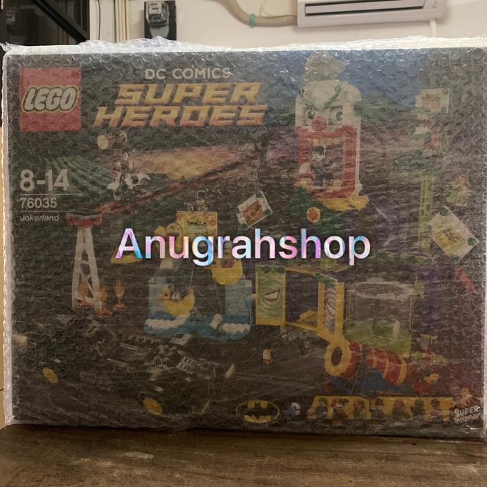 LEGO 76035 SUPER HEROES Jokerland Brand New in Box, Sealed, 100% Original LEGO