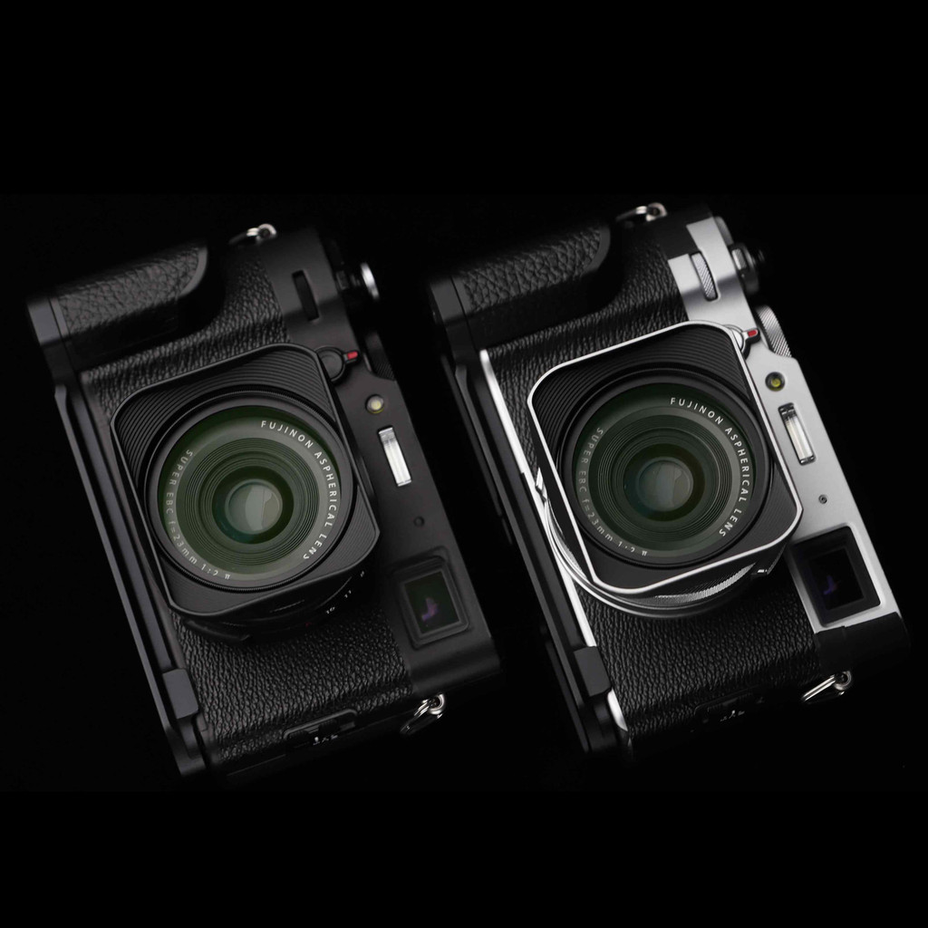 Metal Square Lens Hood For Fuji X100V X100VI X100F Fuji X100S Camera with Lens Cap