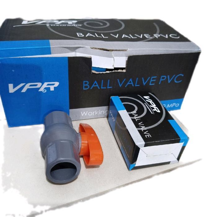 SALE ballvalve pvc VPR 1/2 inchi stop kran 1/2 in polos