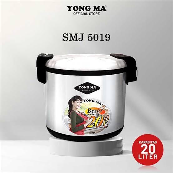 YONGMA Penghangat nasi Jumbo 20 Liter SMJ5019 Magicjar YONGMA SMJ 5019