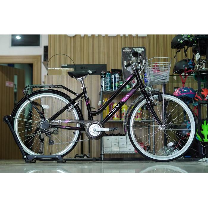 Sepeda City Bike Polygon Lovina 26 Sepeda City Bike - Hitam