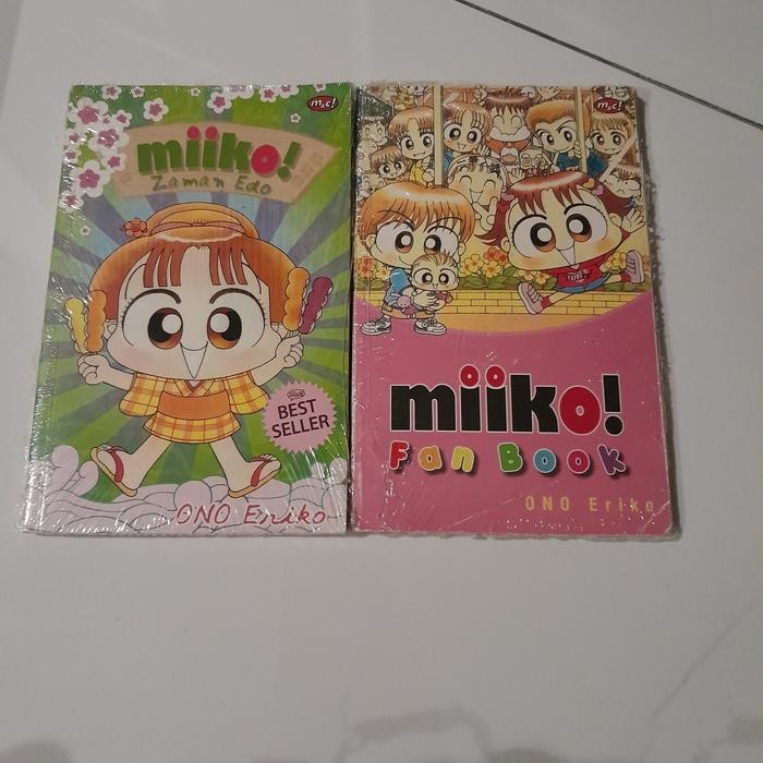 Komik Hai Miiko Zaman Edo Dan Fanbook Set Segel Ori