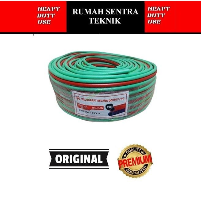 WELDING TWIN HOSE WELCRAFT SELANG LAS DOUBLE WELDCRAFT SELANG BLENDER POTONG LAS