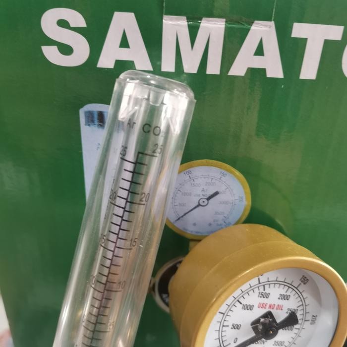 REGULATOR ARGON SAMATO REGULATOR LAS ARGON TABUNG LAS