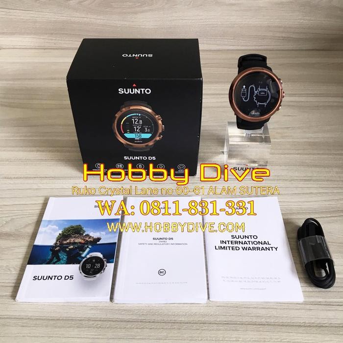 STOK TERBATAS  SUUNTO D5 DIVE COMPUTER COPPER SCUBA DIVING TERJANGKAU