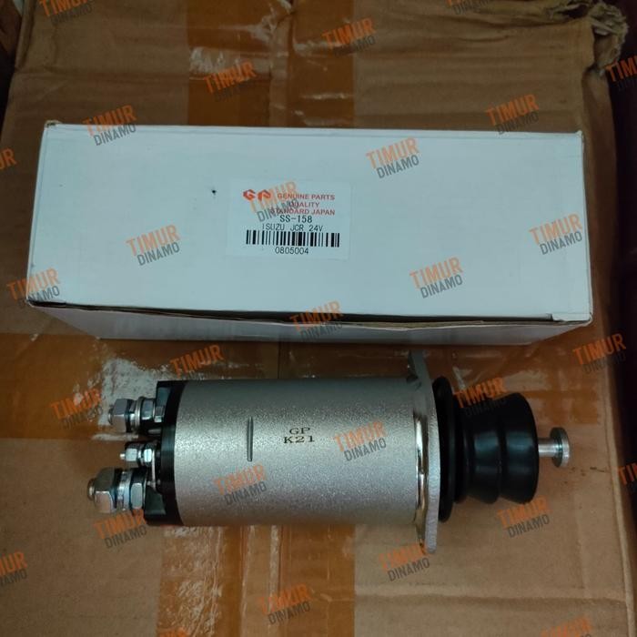 Jual Solenoid Switch Starter Isuzu Jcr 4Hk1 Ss-158 Lubang 2 24V 0805004 Kode 133