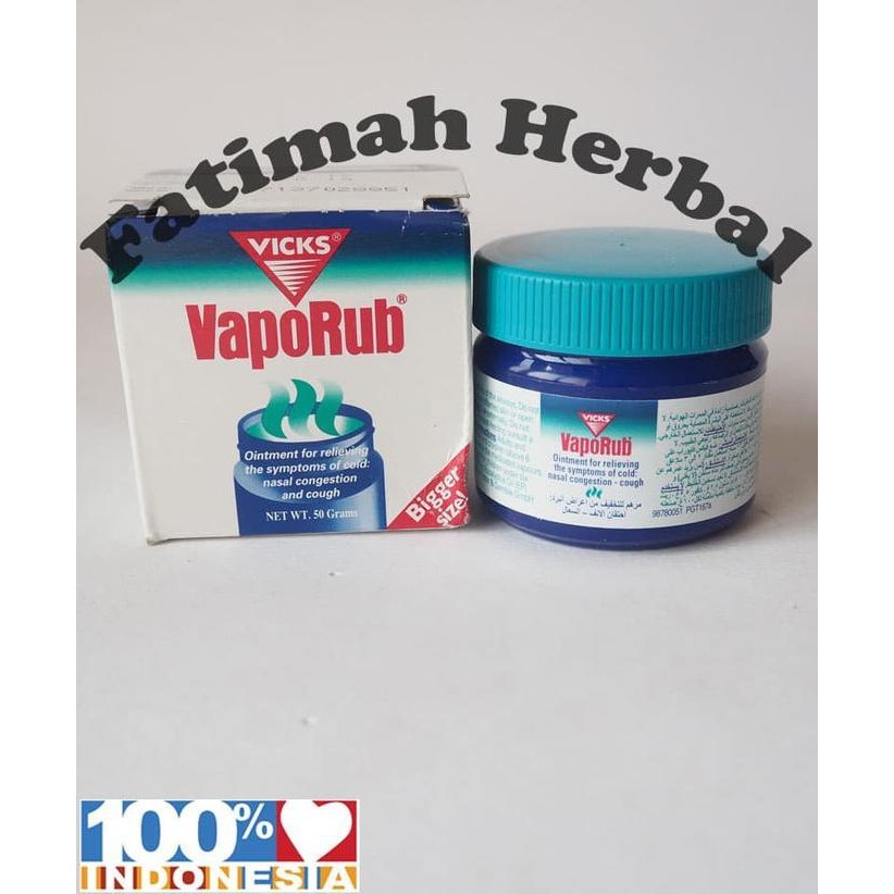 Balsem Vicks VapoRub Cold Arab 50 gram