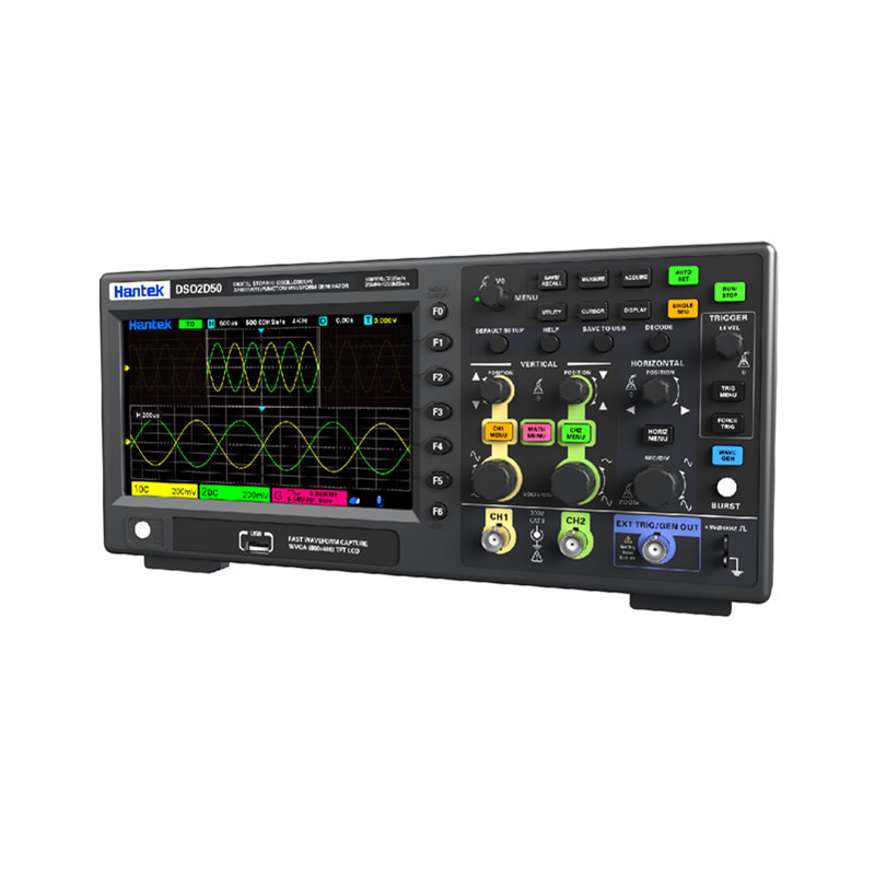 Hantek Digital Oscilloscope DSO2D35 DSO2C20 DSO2D20 DSO2C35 DSO2C50 DSO2D50 2 Channels 200Mhz/350Mhz