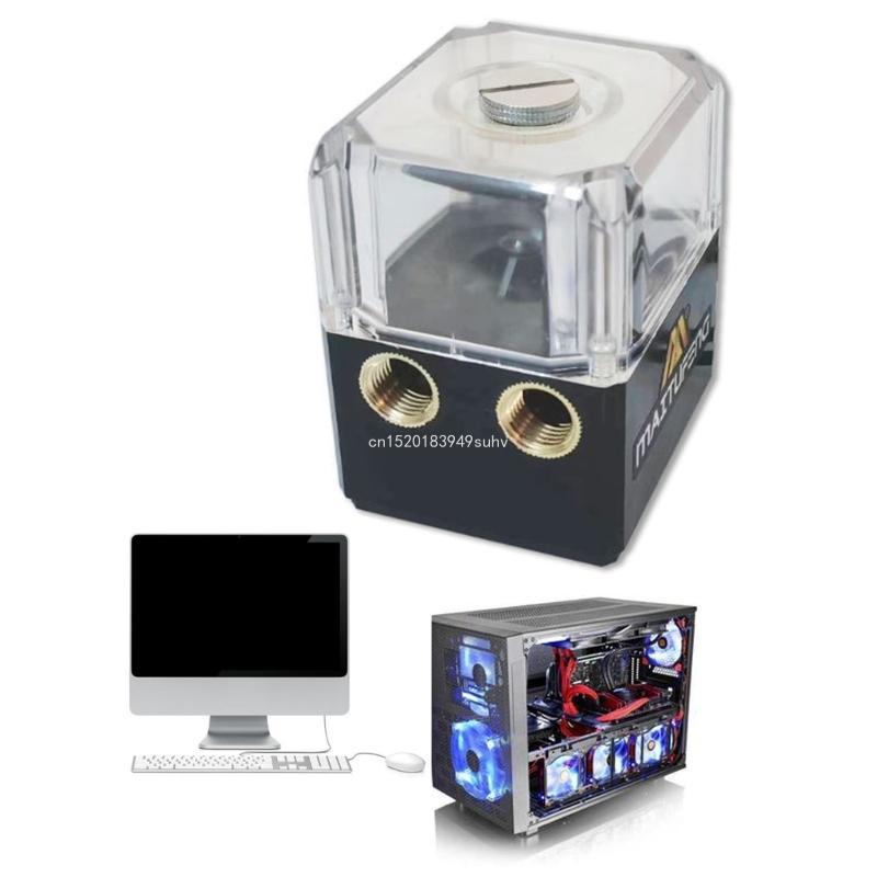 Water Cooling Pump, 300L/H PC Water Cooling Integrated Mute Water Pump Support PWM for CPU Cooling S