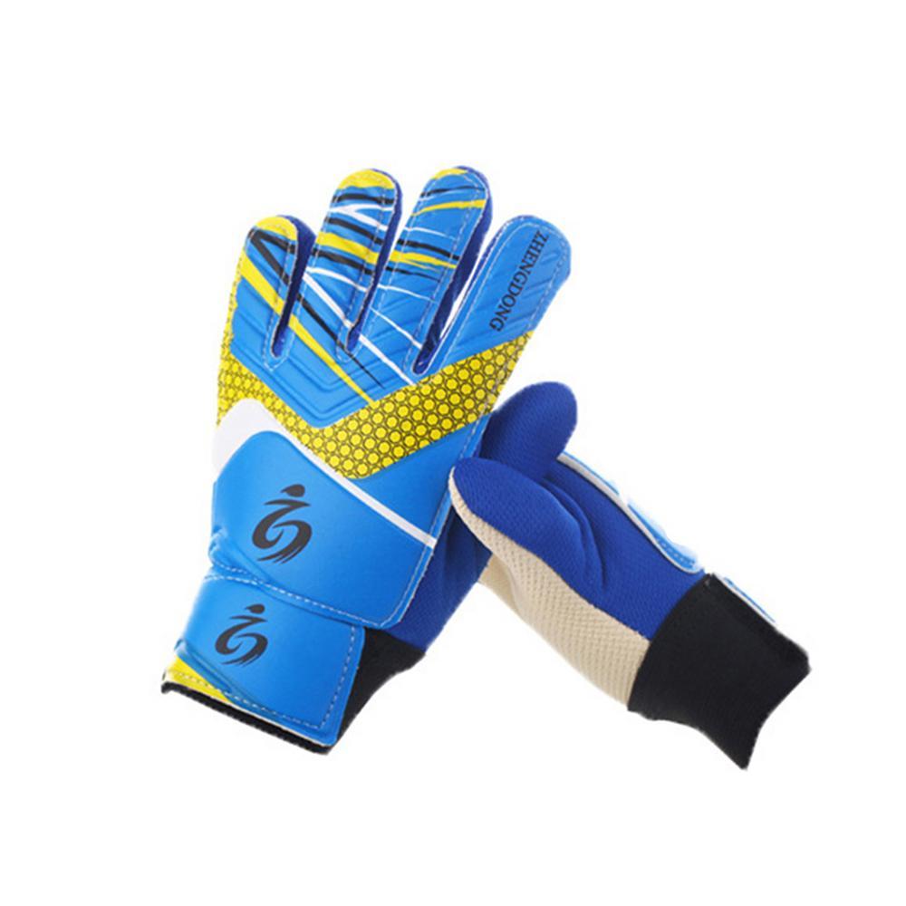 Goalkeeper Gloves Children Soccer Goalkeeper Gloves Kids Football Goalkeeper Anti-Slip Training Glov