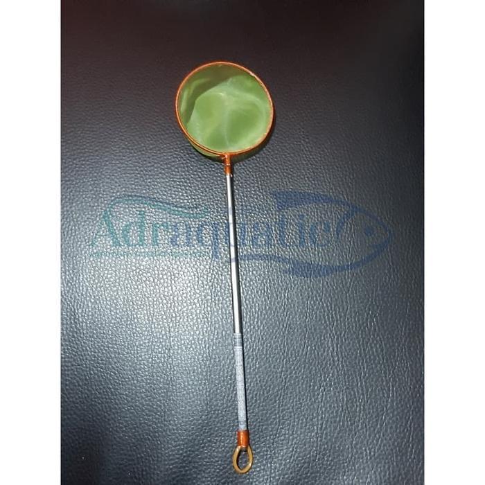 KIRIMCepAt- Serokan Saringan Stainless Besar Artemia Serok Jaring Steel Kutu Air