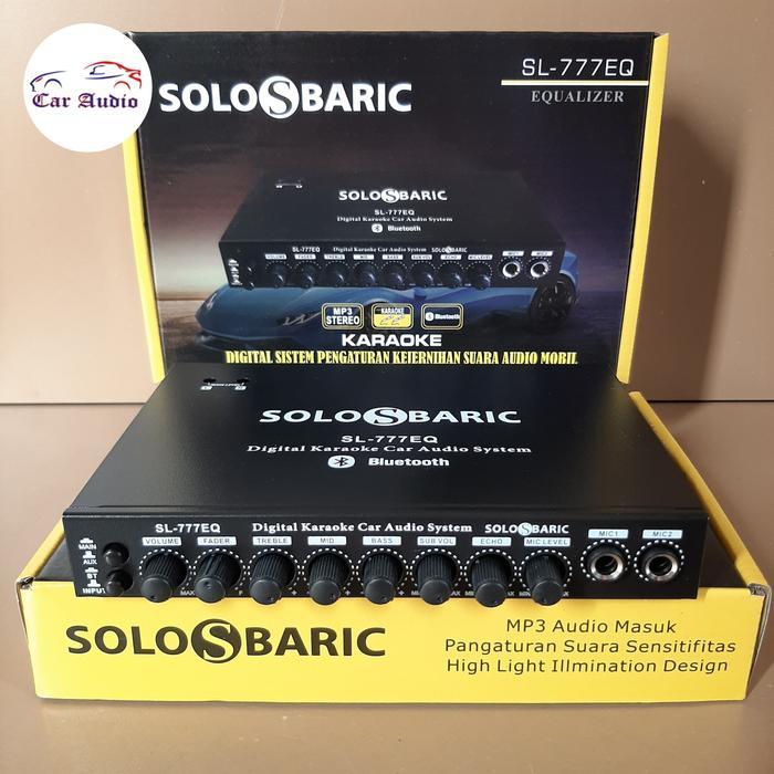 Parametrik Equalizer Bluetooth Solobaric Pre Amp Karoke Bluetooth