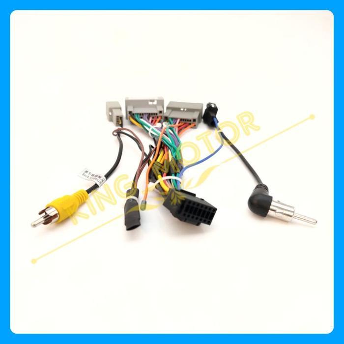 Soket Kabel Hu Android + Step Down Kamera Oem Pnp Mobilio/Brv/Jazz/Hrv