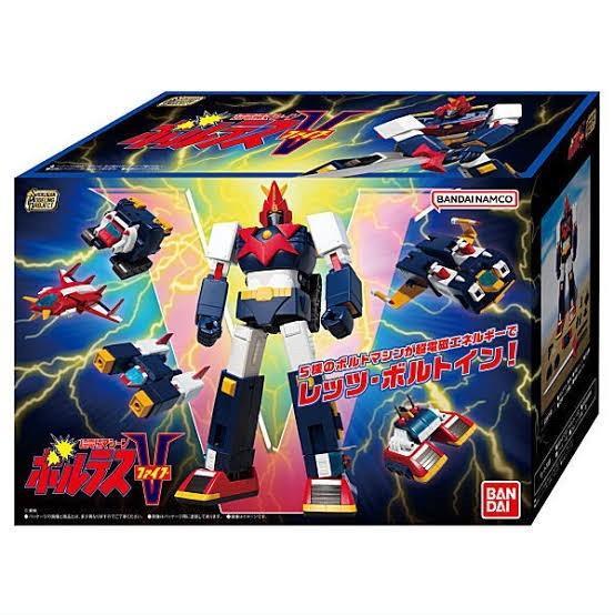 ORIGINAL Figure Shokugan Modeling Project Voltes V Action Figure - NEW & VERY RARE