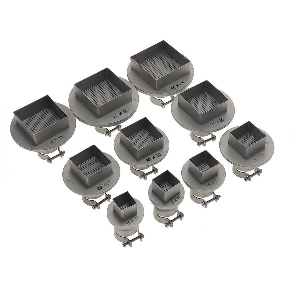 850 general hot air gun hot air nozzle 850/852 BGA nozzle patch hot