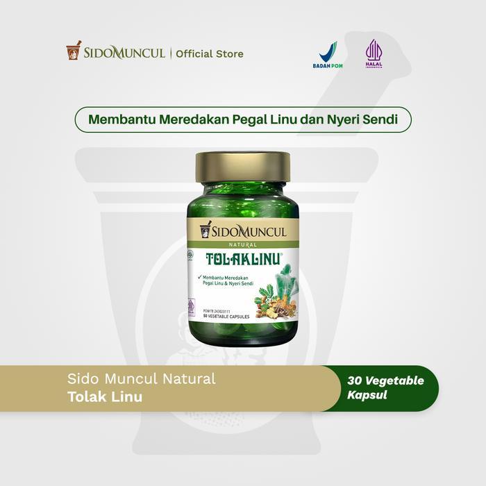 gugg- Sido Muncul Natural Tolak Linu Capsule Herbal Untuk Pegal Linu Nyeri Sendi